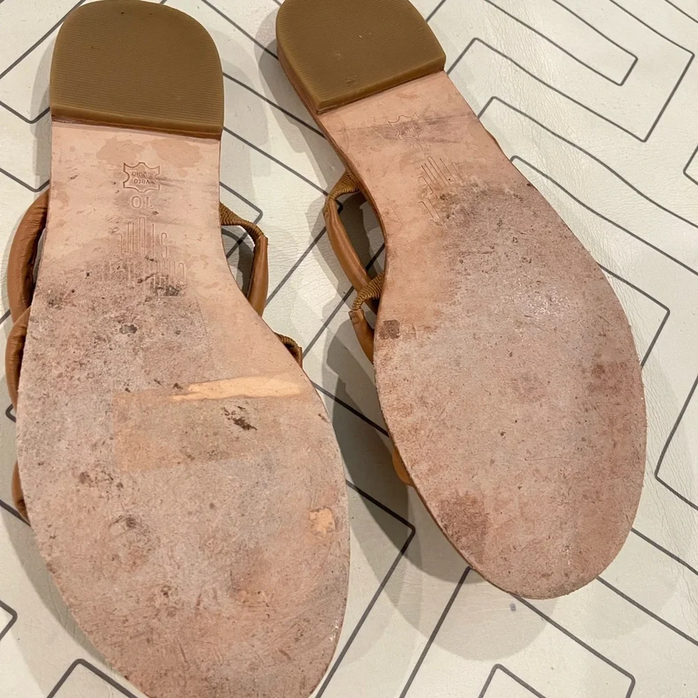 Charlotte Stone Leather Sandals - Picture 11 of 13